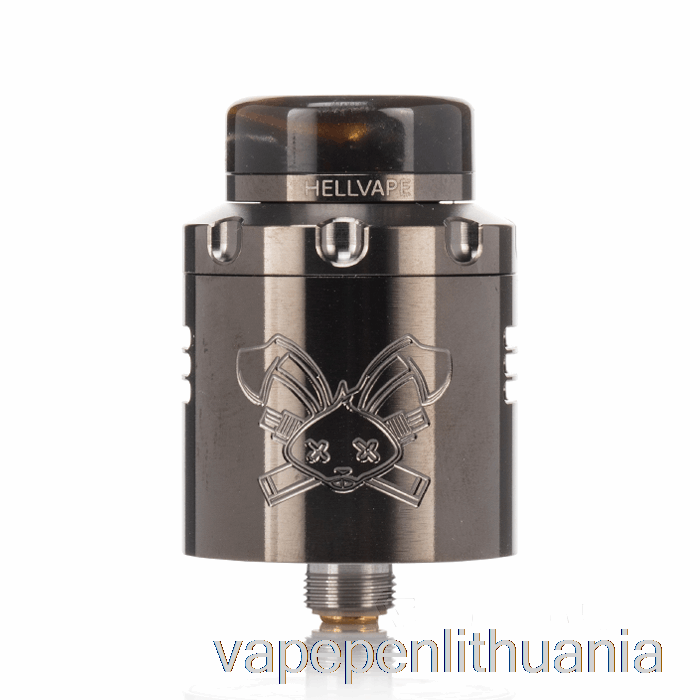 Hellvape Dead Rabbit V3 24mm Rda Gunmetal Vape Skystis